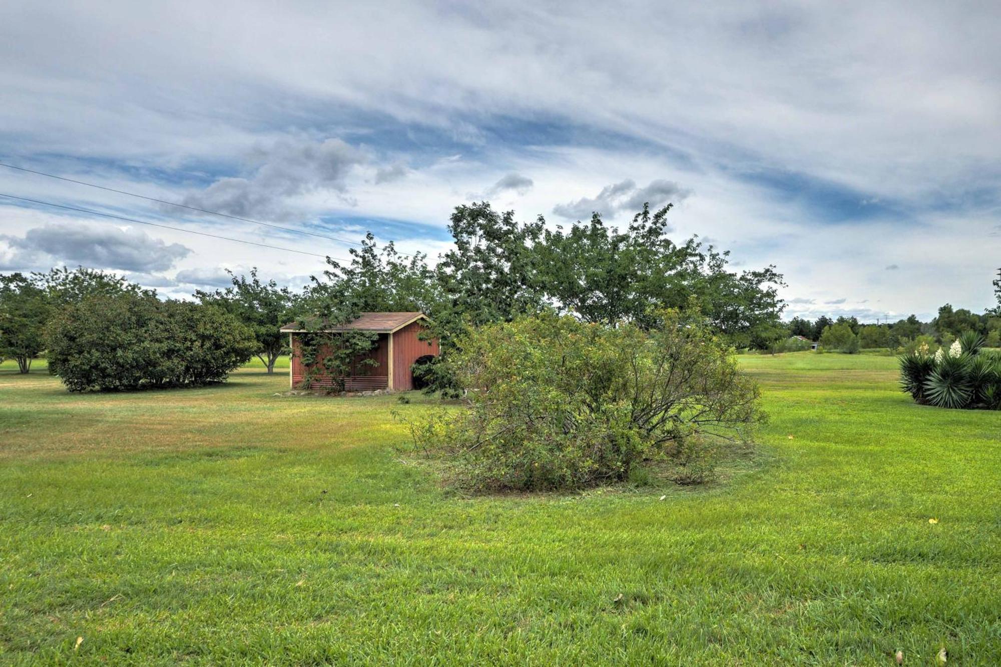 Delightful Carmine Studio On Farm Near Round Top! Buitenkant foto